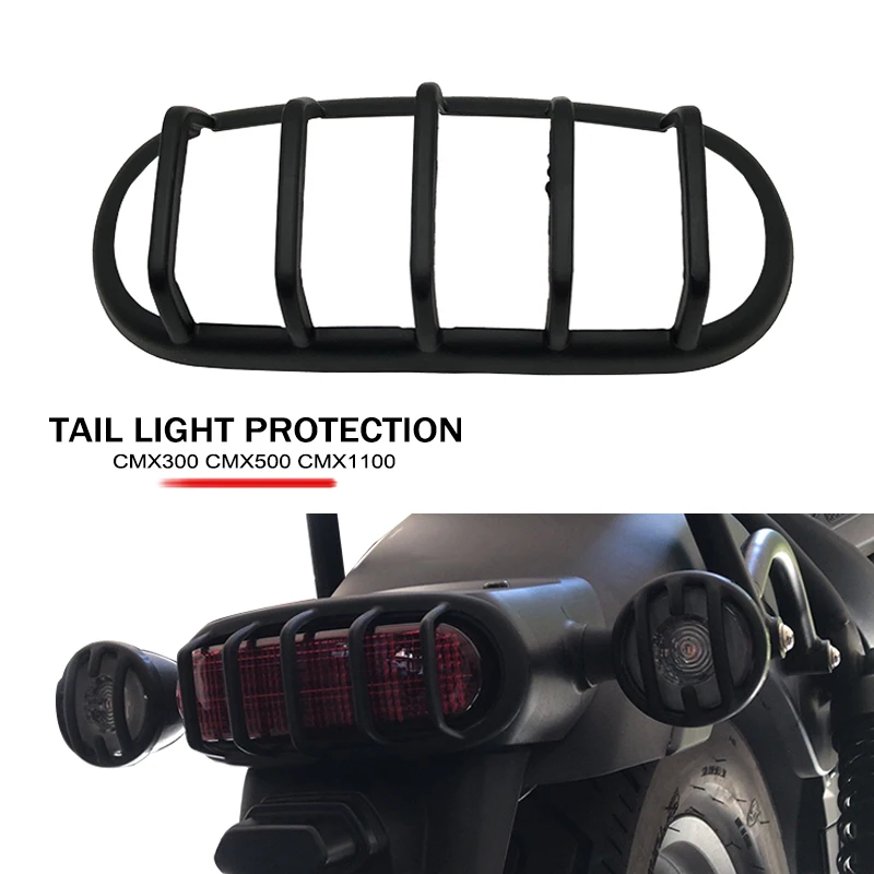 2024 Motorcycle Rear Tail Light Protection Indicator Guard Cover For Honda CMX300 CMX500 CMX1100 CMX 300 500 1100 2020-2023 2022