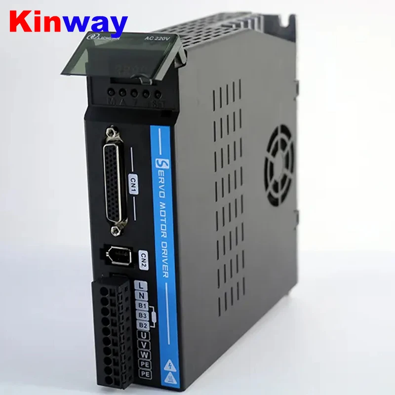 Imagem -04 - Kinway Cnc Servos Motor Driver Match ac Servo Driver para Fresadora Lc10p 600w 750w 1000w