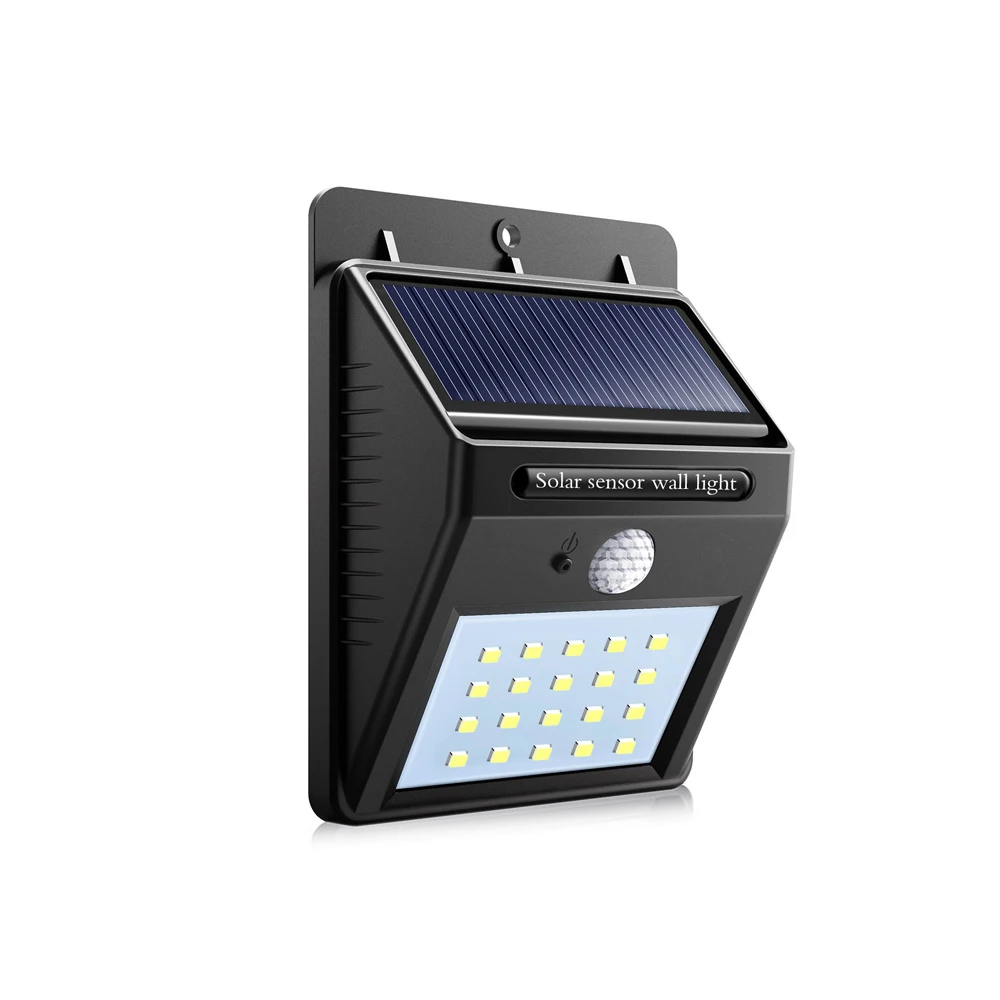 

LED Outdoor Solar Powered Light IP65 Waterproof PIR Motion Sensor Small LED Lamp for Residential Use