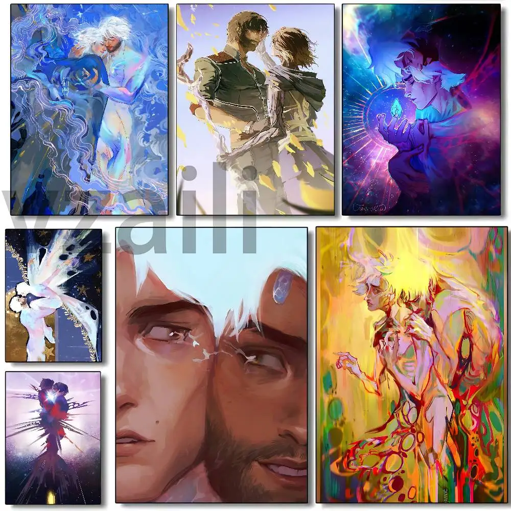 JayVik A-Arcane Wall Art Poster Print Wall Decor for Living Room Bedroom Home Decoration