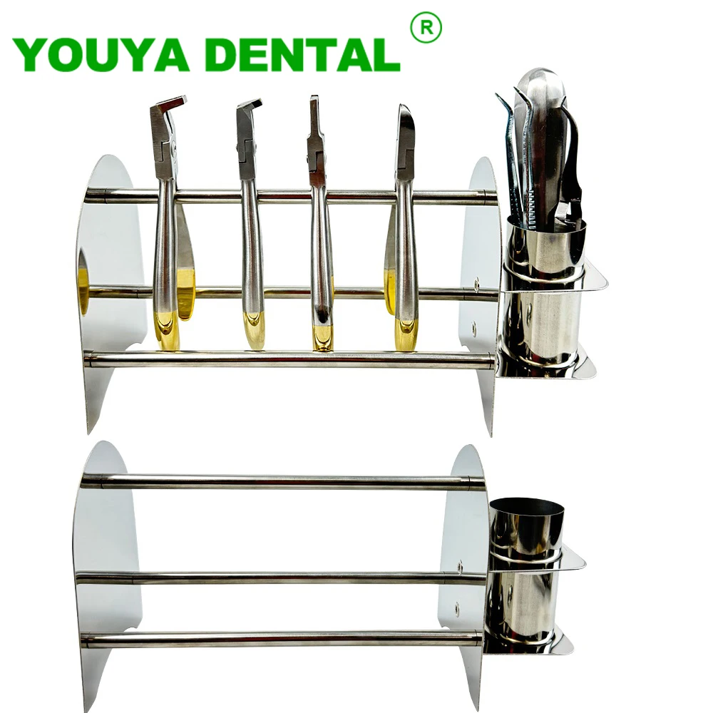 

Dental Pliers Shelf Placement Rack Stainless Steel Stand Holder For Orthodontic Forceps Scissors Multi-Function Dentistry Tools