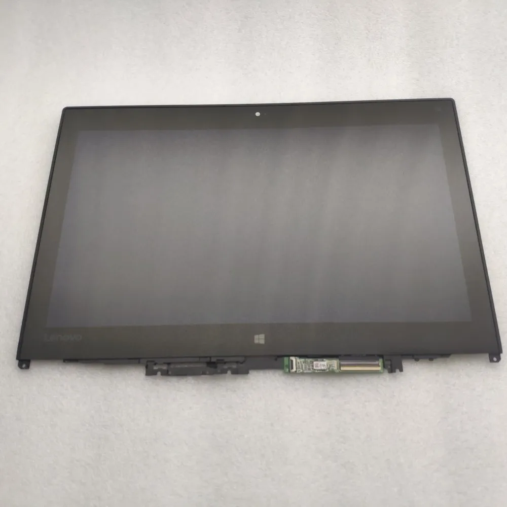 For Lenovo YOGA 260 Screen 12.5 Inch Laptop LCD Display Touch Digitizer Assembly With Shell Frame 01HY619 00NY903 01AY76101AX907