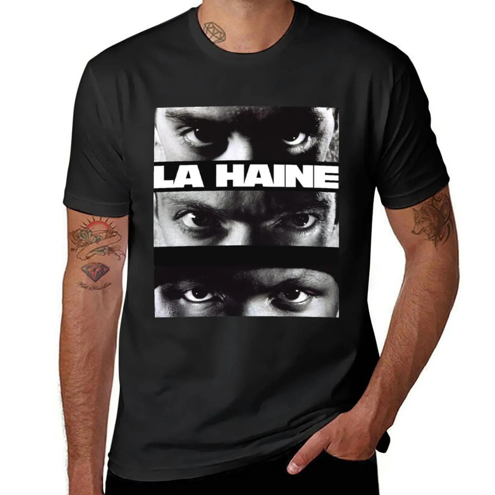 

LA HAINE LODIO T-Shirt summer clothes kawaii clothes vintage graphic tee valentines clothes T-shirts for men cotton