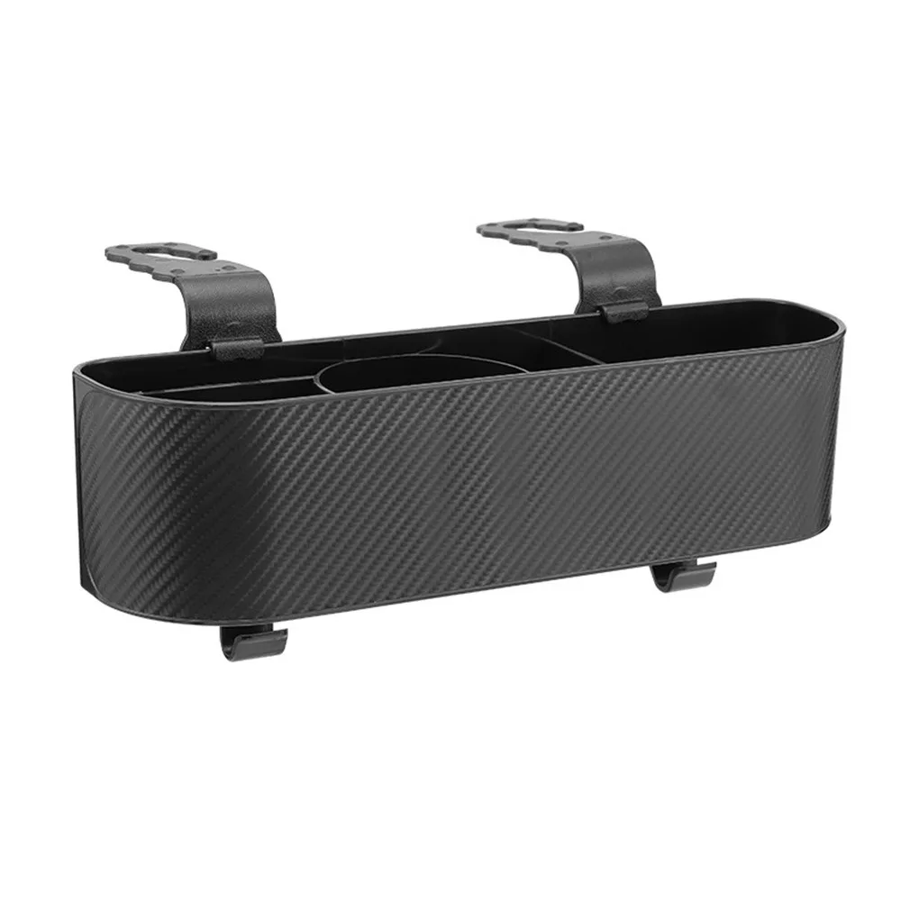 With Hooks Car Seat Storage Box Partitioned Waterproof Car Interior Cup Holder Multifunctional Large Load Bearing
