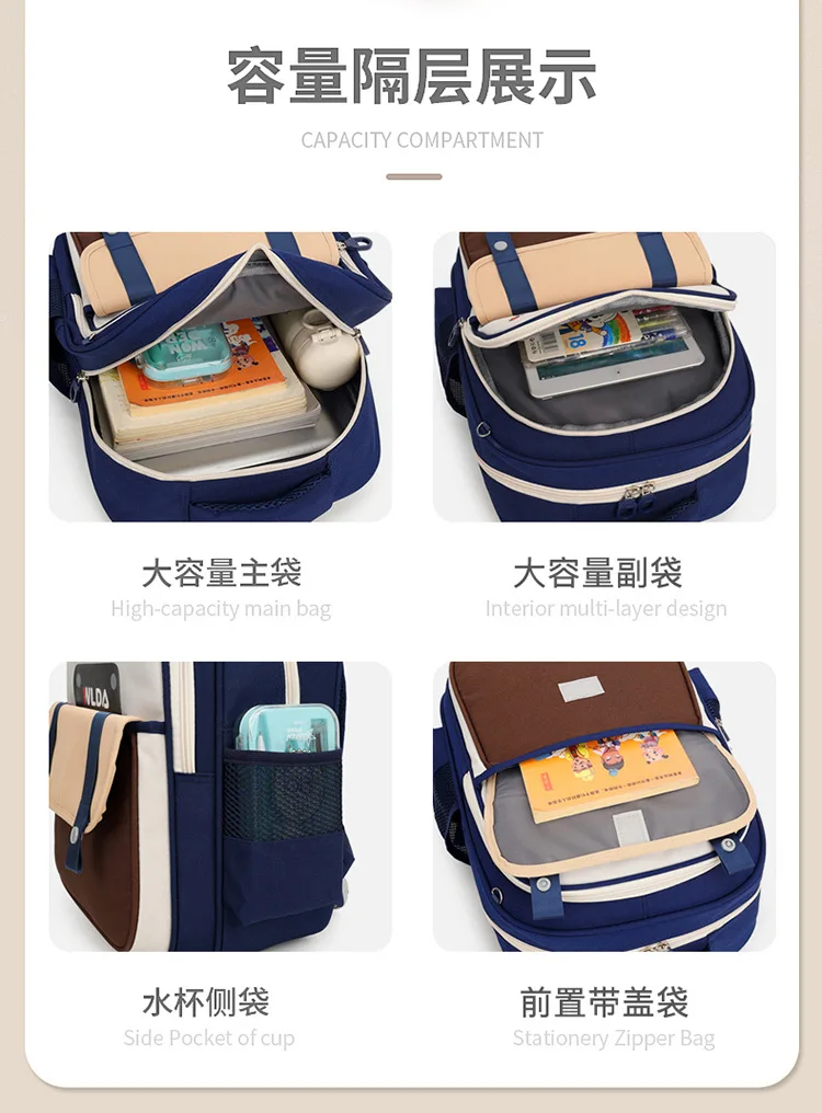 Comfort School Backpack for Boys water proof Boys Backpack for Kids Children Elementary Middle School Students Bag for Ages 6-12