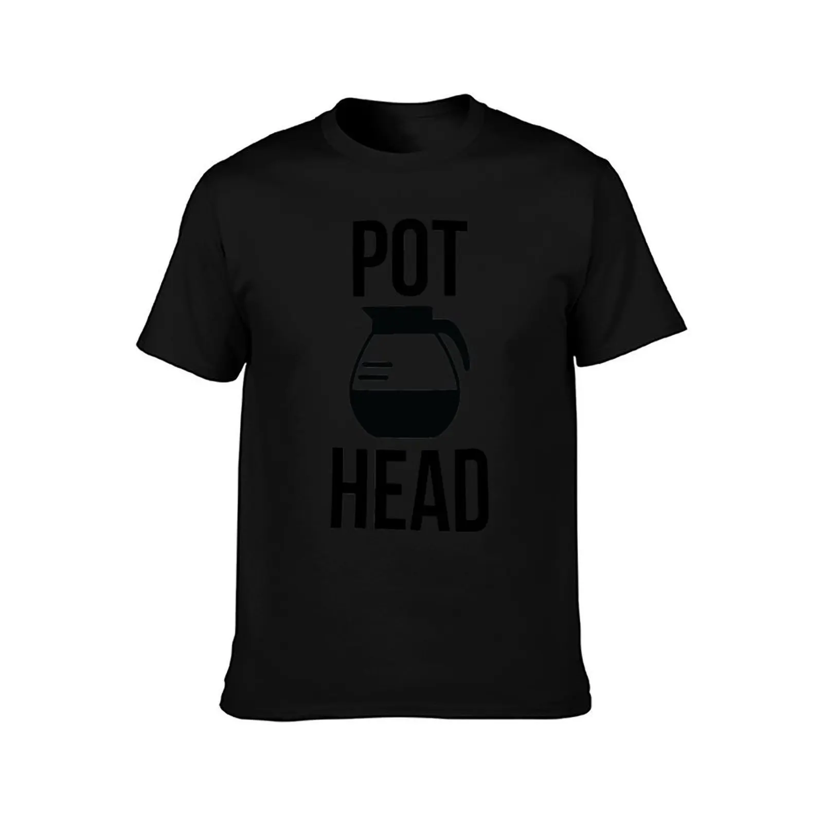 Pot Head T-Shirt Casual Fashion Short Sleeve Cotton T-Shirt