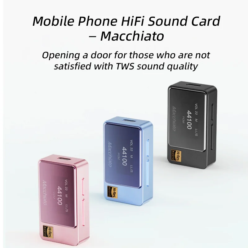 Original iBasso JR. Macchiato Headphone Amplifier Dongle Cap Portable USB DAC Hi-Res Audio Dual Flagship DAC Support Mic CS43131 - Image 2