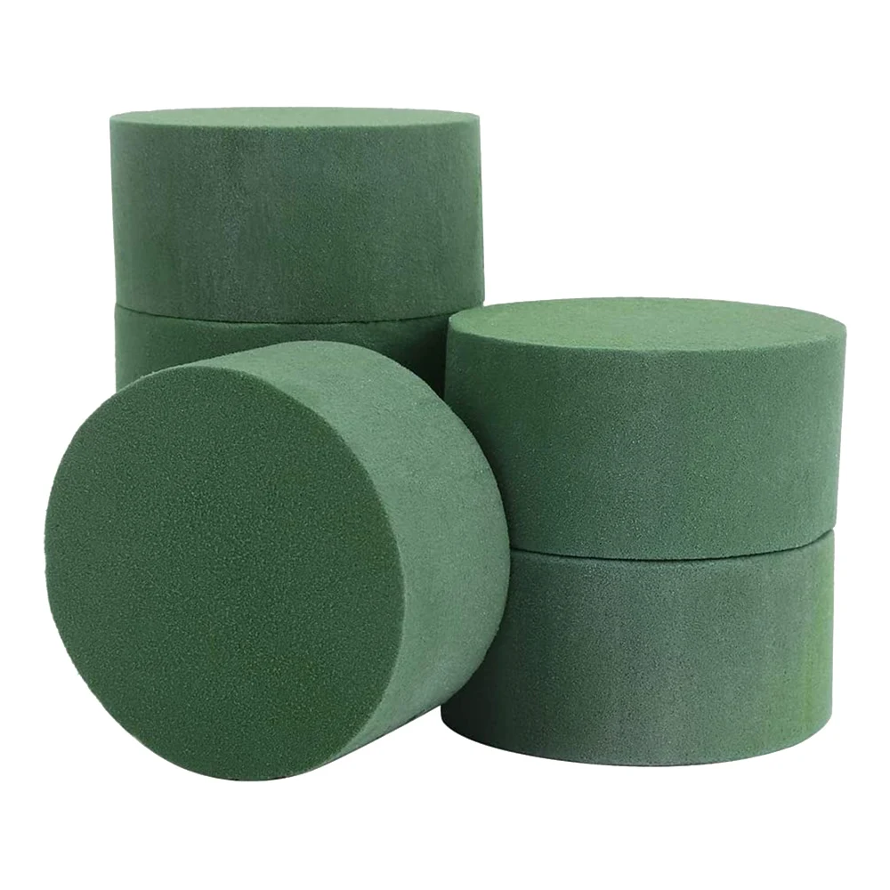 

B45C Round Floral Foam Pack of 20,Wet Florist Styrofoam Block Flower Arrangement Supplies for Craft Project,Party Decoration