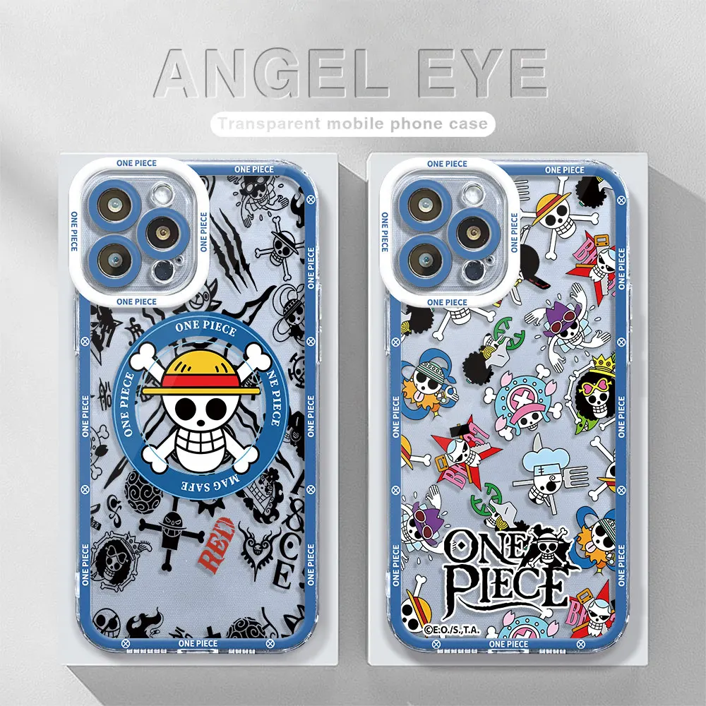 Anime O-One P-Pieces Case for Honor X8 4G 90 Lite X8a X9a 5G X8 Back Cover Clear Silicone 