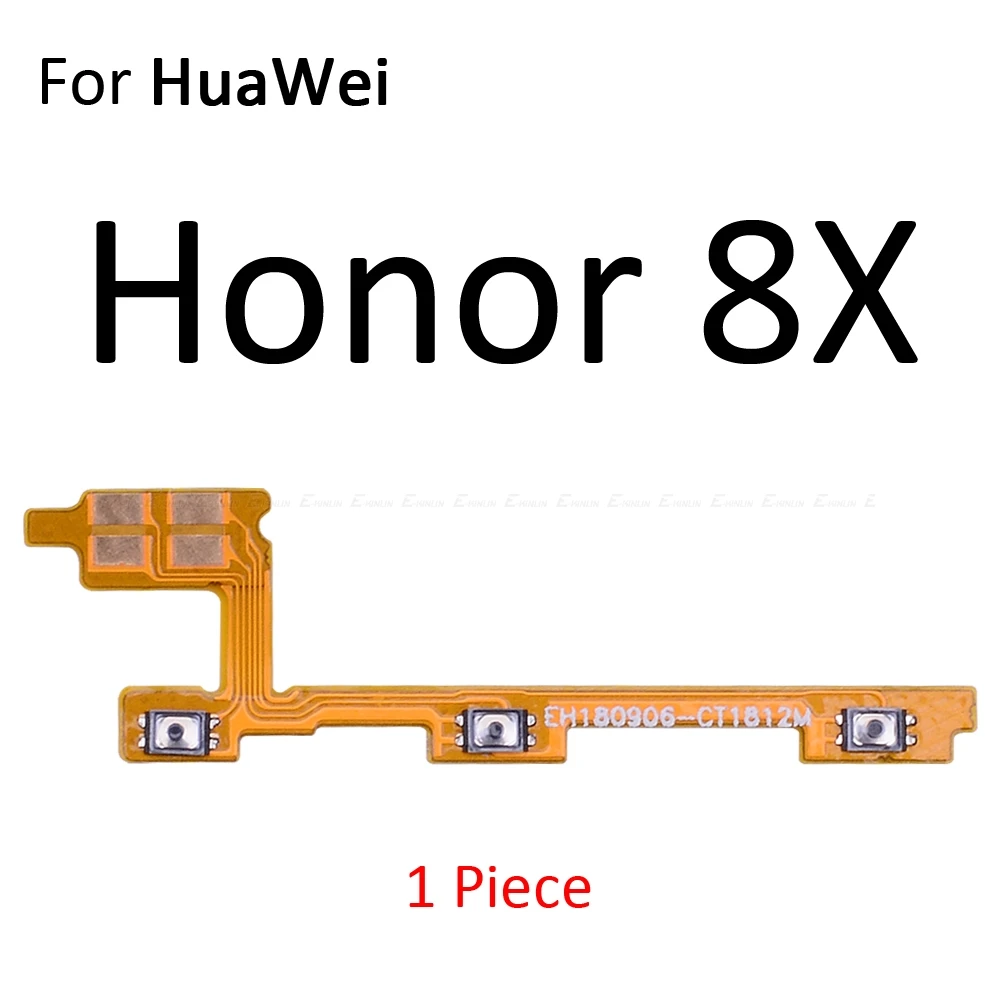 Power ON OFF Mute Switch Control Key Volume Button Flex Cable For HuaWei Honor View 10 Mate 20 X P20 Pro Lite 8X Parts