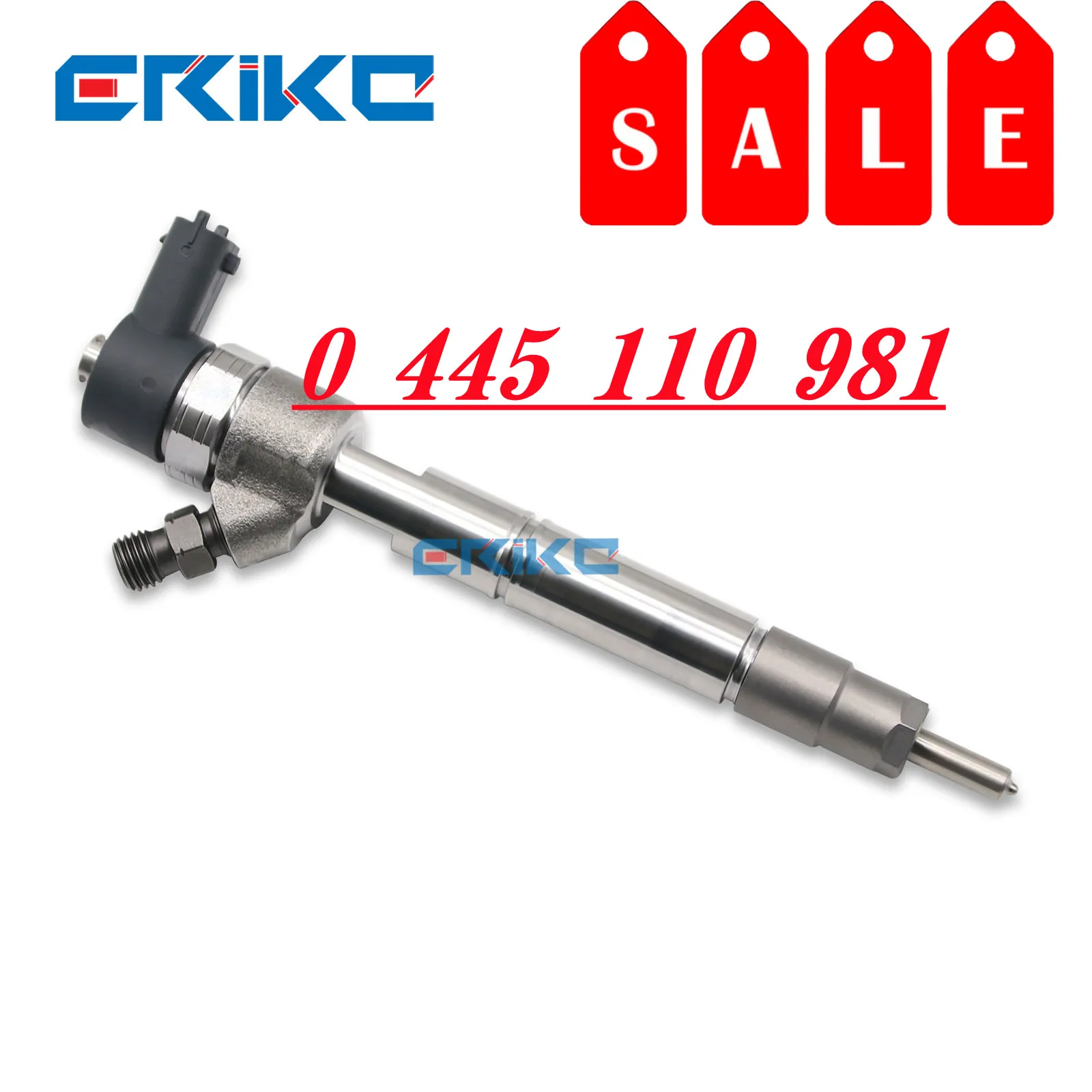 

ERIKC 0 445 110 981 New Diesel Injection Nozzle 0445110981 Common Rail Injector 0445 110 981 for Bosch