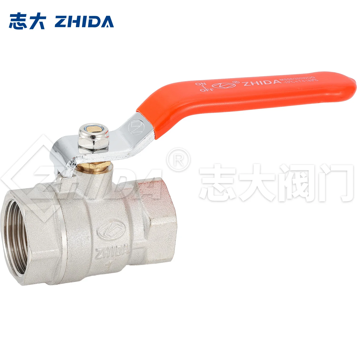 New Pure Copper Brass Ball Valve 1/2