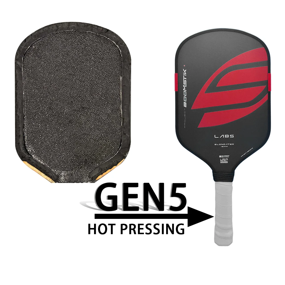 مجداف كرة المخلل الأساسية GEN5 لملحقات معدات مماثلة على طراز مشروع Selkirk LABS T700 من ألياف الكربون