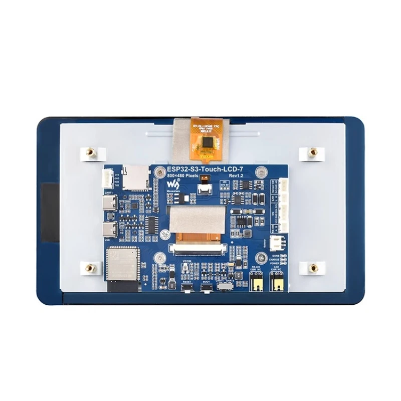 

Suitable for ESP32 development board with 7-inch touch screen, dual-core processor LVGL development WiFi/Bluetooth communication
