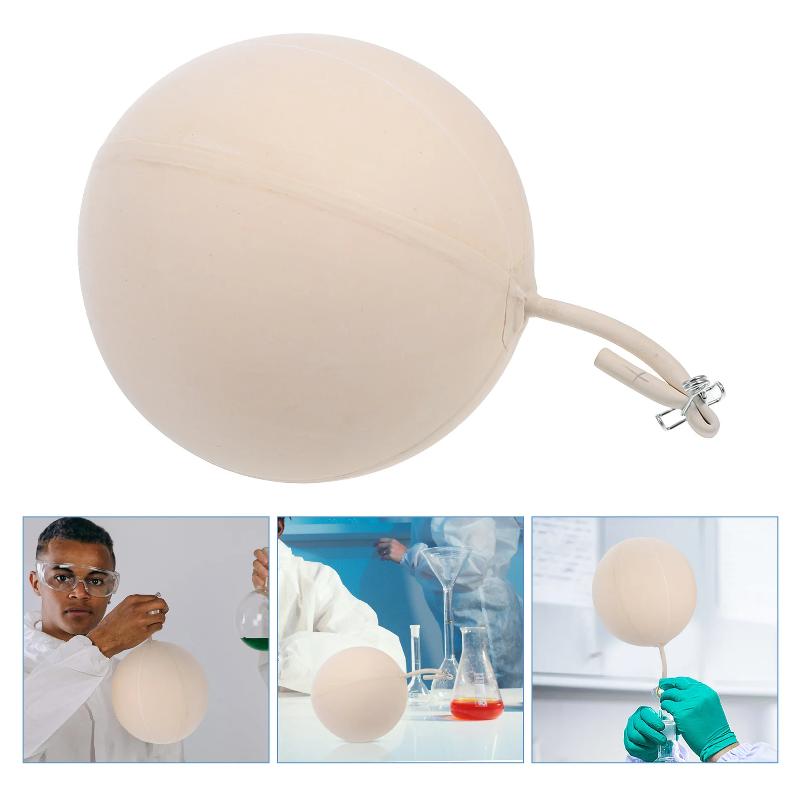 

1Set Rubber Gas Sampling Bladder Laboratory Equipment Durable Collector High Pressure Resistant Efficient Gas Sampling Tool