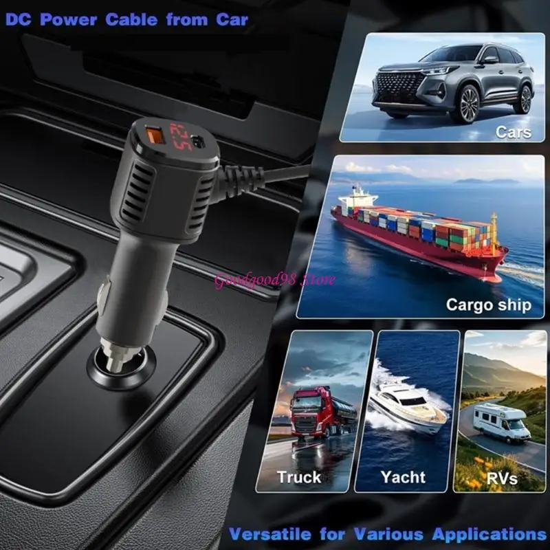 Durability ABS Plastic 12V To 30V Module Power Adapter With 3.5A Output For Various Electrical Applications