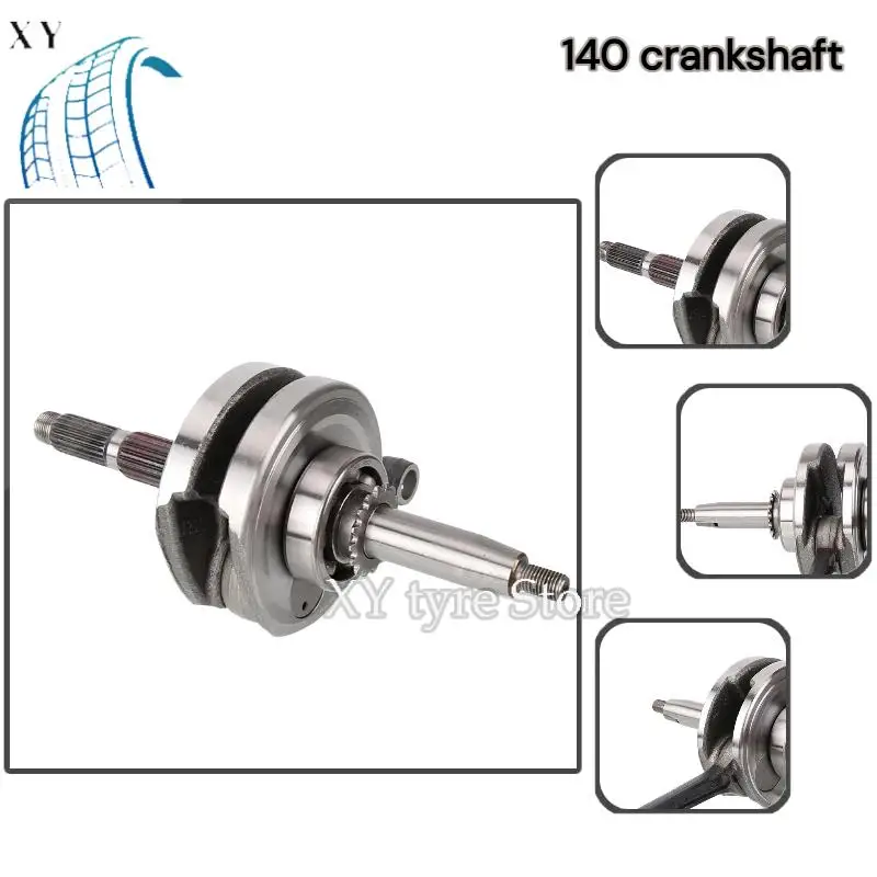 

Reliable Motorcycle Crank Shaft for YX 140 140cc 1P56FMJ W063 Engine Compatible with Kayo Bse SSR SDG Dirt Pit Bike