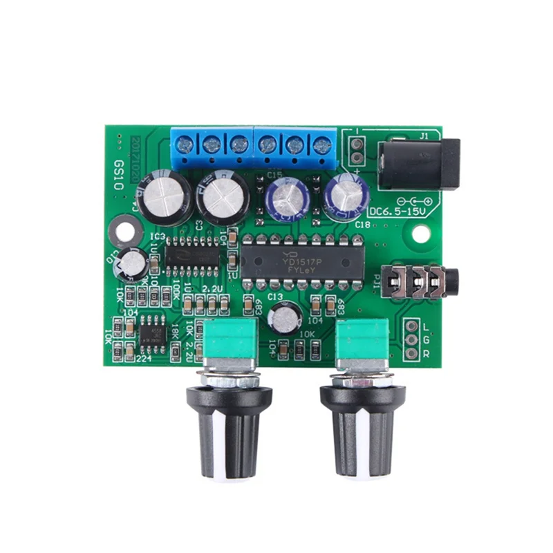 Leading-2.1 Channel Class D Hifi Power Amplifier Board 25W+6W+6W Sound Amp Volume Control For Speaker Subwoofer Home Theater