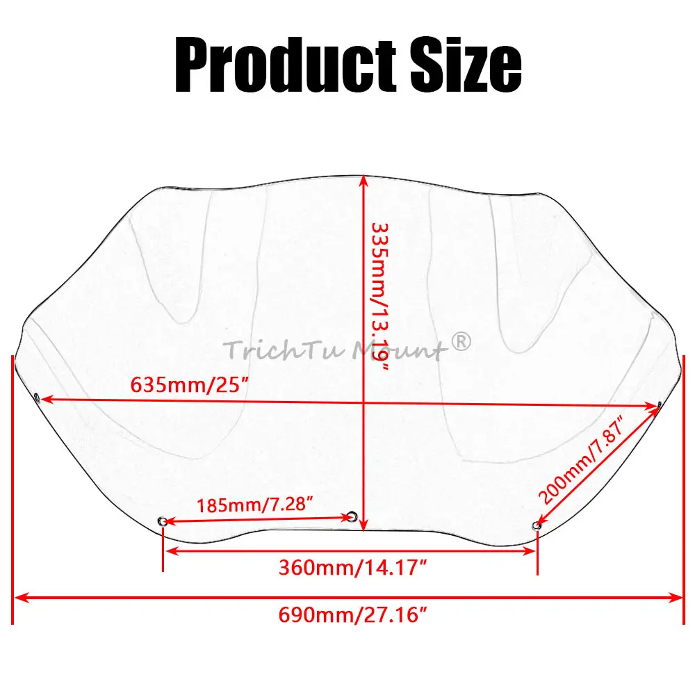 For Harley Road Glide CVO/SE Ultra Custom 1998-2013 12.5