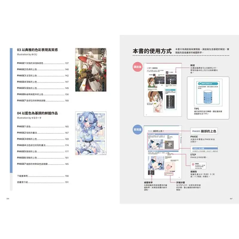 تقنيات التلوين التحليل العملي لرسم الأحرف الرقمية، مشبك STUDIO PAINT PROEXiPad، جميعها قابلة للتطبيق 9786263794757