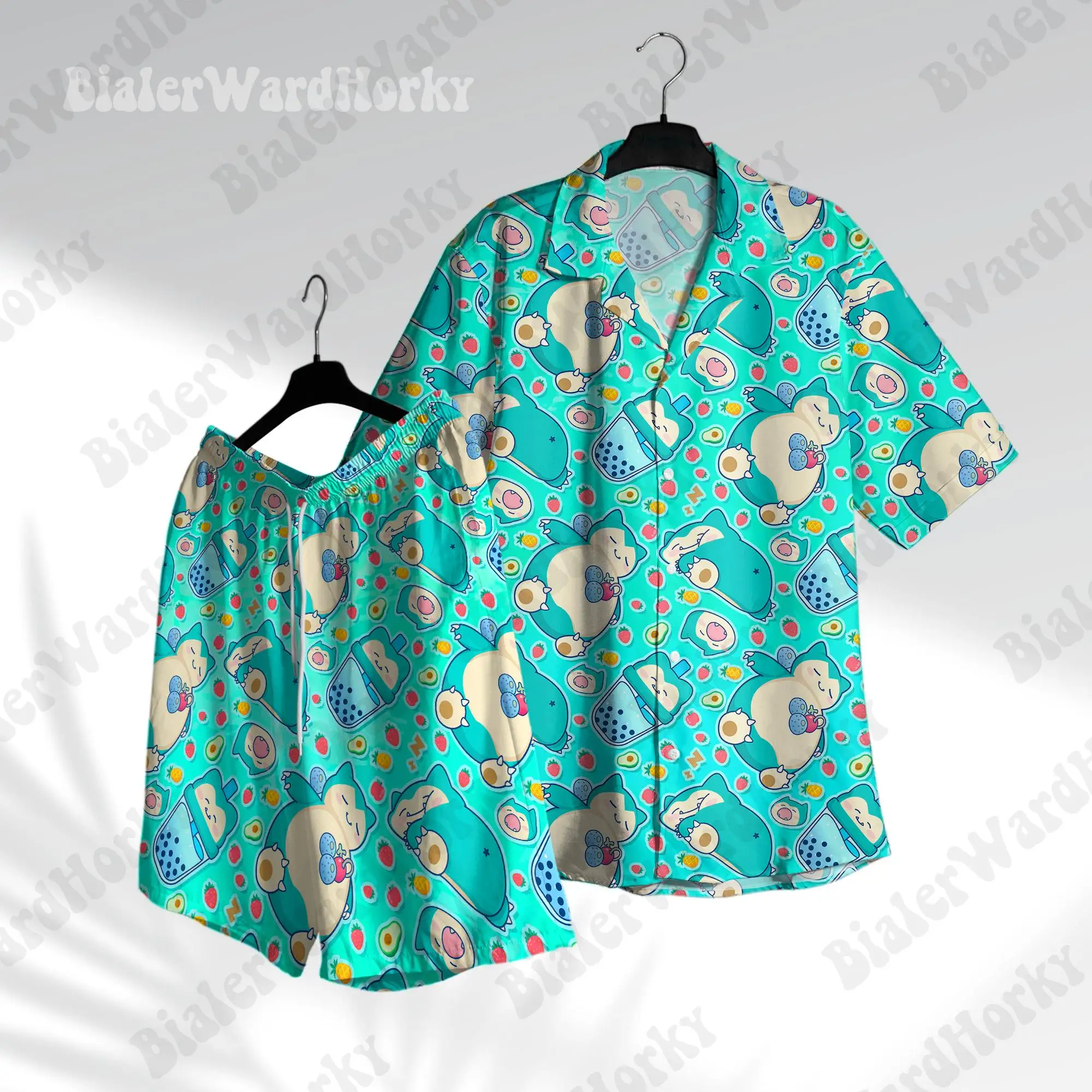 camiseta-grafica-pokemon-snorlax-bubble-tea-camisa-havaiana-camiseta-masculina-de-lazer-de-verao-camiseta-infantil-camiseta-feminina-de-praia-﻿