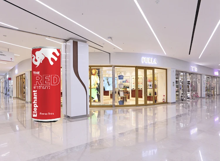 Custom Creative Flexible LED Screen Display, Special Bottle Can Shape Full Color Advertising Digital Signage Aliexpress
