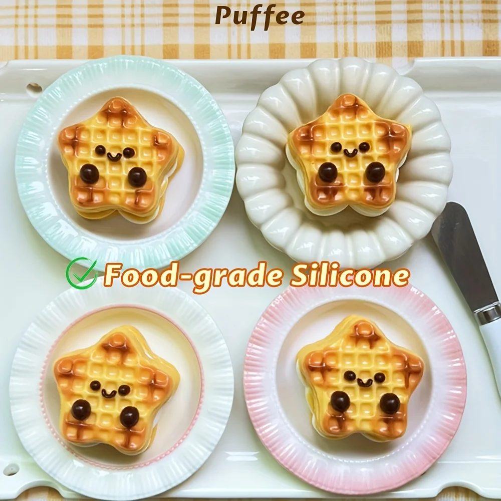 السكويشات كعكة ستار الفطائر Kawaii لينة بطيئة ارتفاع الغذاء الخبز السكويشات ألعاب متململة الإجهاد الإغاثة ضغط Gfit للأطفال البالغين