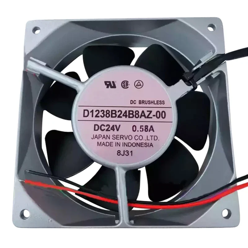 D1238B24B8AZ-00 24V DC 0.58A 120*120*38mm Cooler Air Cooling fan