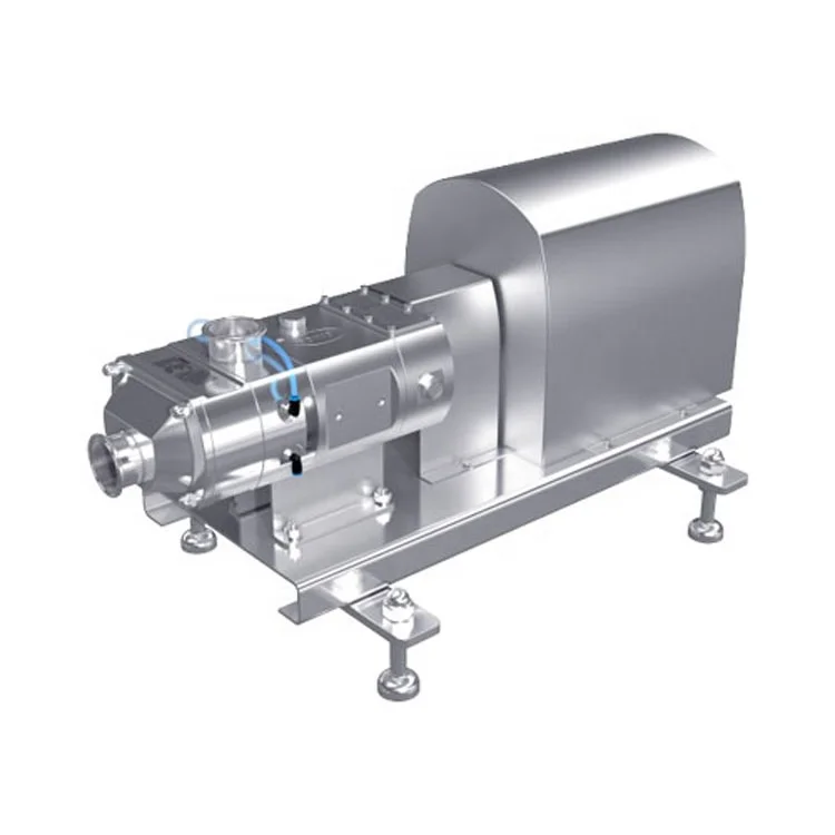 3A CE Portable food grade liquid transfer sanitary stainless steel twin screw pump