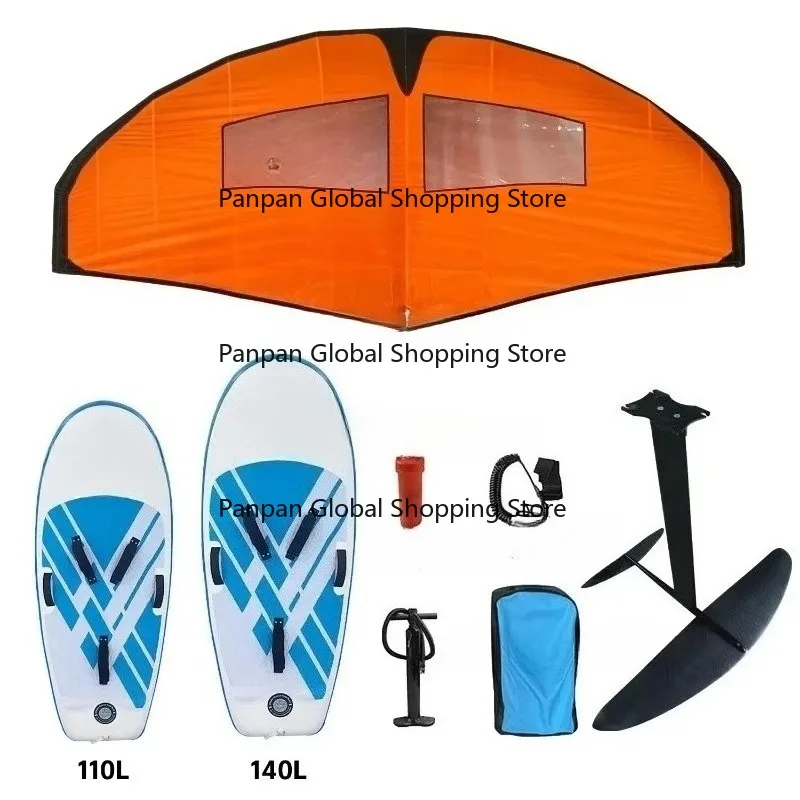 

Popular 3 Sets Water Sports Surfing Inflatable Board Wing Foil Hydrofoil Kitesurf Wingfoil Windsurfing Waterplay Set for Sale