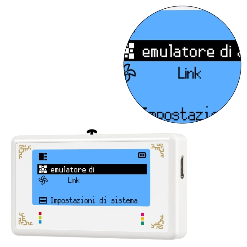 Портативный интеллектуальный эмулятор передачи с большим экраном для Amiibopro