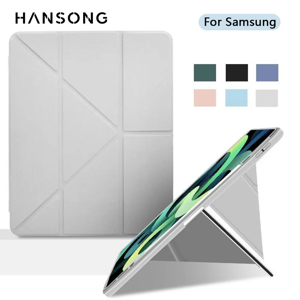 For Samsung Galaxy Tab Case for Samsung Tab A8 10.5 S6 Lite 10.4 S7 S8 S9 11 Cover for S7 Plus S7 FE S8 Plus S9 Plus 12.4 Case 