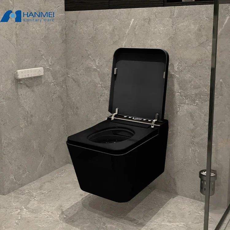 Banheiro Inteligente Sanitary Ware Wall-Hung Toilet With Concealed Tank Bidet Para Inodoro