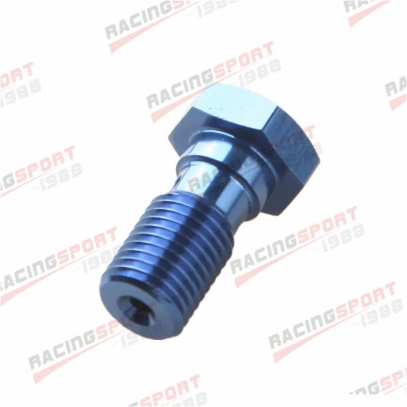 

ADLER SPEED UNF 7/16-20UNF Banjo Bolts Brake Fitting Adapter Aluminium Alloy Blue