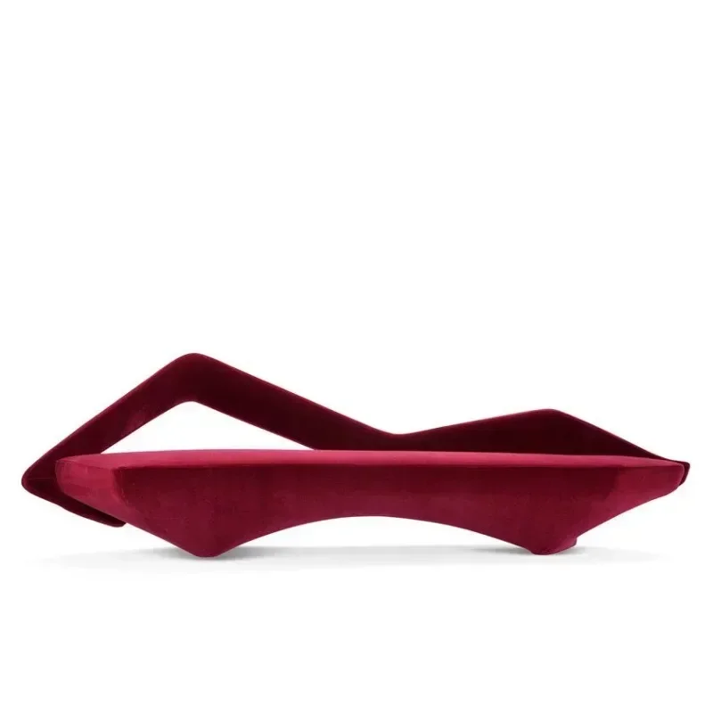 

Special-shaped hollow multi-person backrest sofa