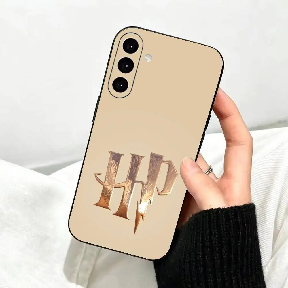 Magic H-Harry-es P-Potters W-Wand Phone Case For Samsung Galaxy A73,A72,A71,A70,A53,A52,A51,Soft Silicone Black Cover - view 3