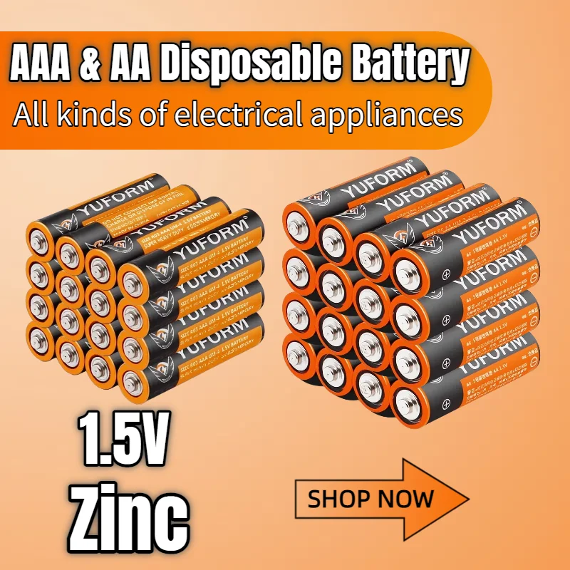 

HOT 1.5V AA/AAA Disposable Alkaline Dry Battery for Light LED Toys Mp3 Camera Flash Shaver CD Player Wireless Mouse Keyboard