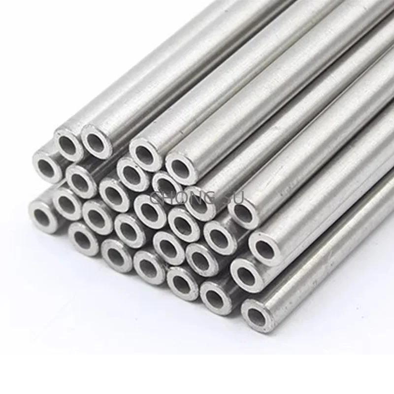 OD 2-57mm 304 naadloze roestvrijstalen capillaire buis rechte buis holle lengte 250/500 mm 3/4/5/6/7/8/9/10/11/13/14/15/16-51