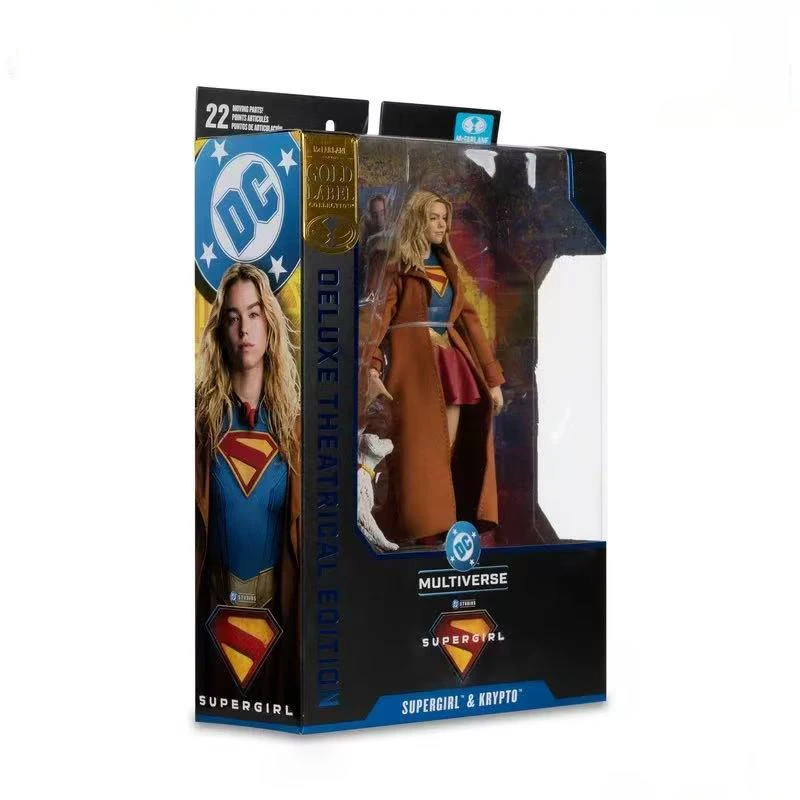 McFarlane Toys Supergirl & Krypto 7 Action Figure