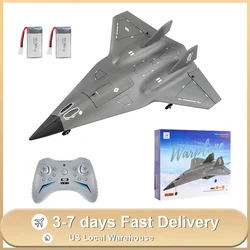 FX9672 RC Plane 4CH 2.4G Wireless Remote Control Airplane Jet Concealed Culvert Design with Powerful Motors Aircraft Toys