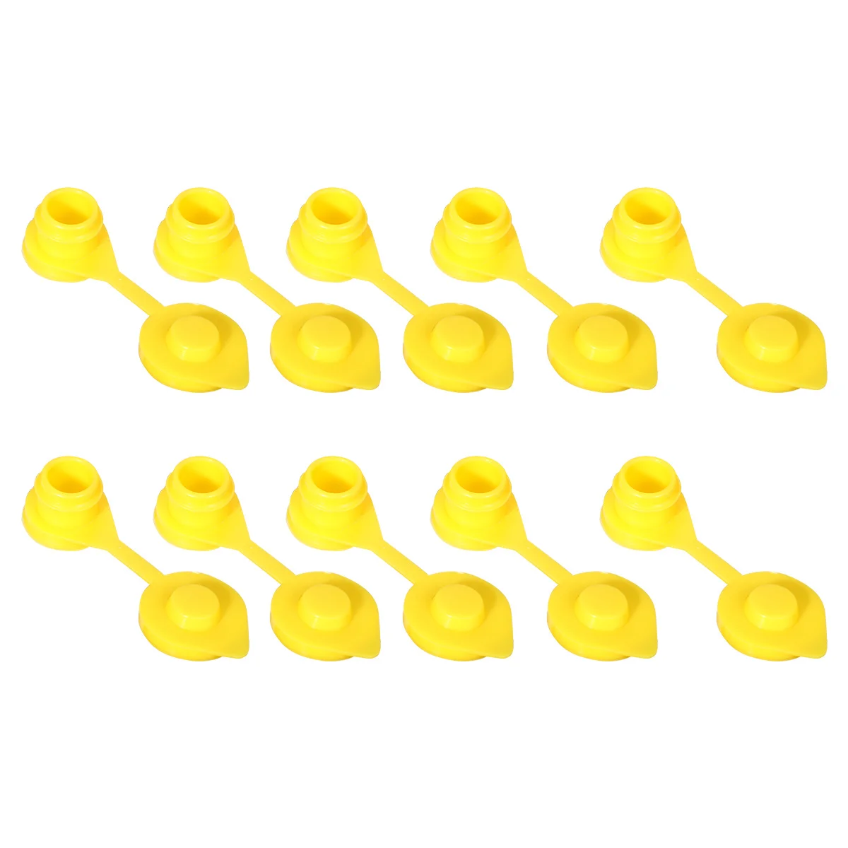 

10pcs Vented Oil Tank Lid High Quality ABS Fuel Cap Lightweight Compact Screw Jar Parts Gas Can Container Oil Filter