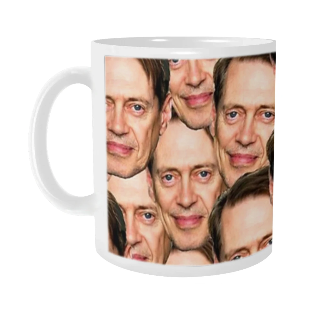 

Steve Buscemi trending Head Design Ceramics Coffee Mugs Tea Cup Milk Cups Gifts Drinkware Coffeeware