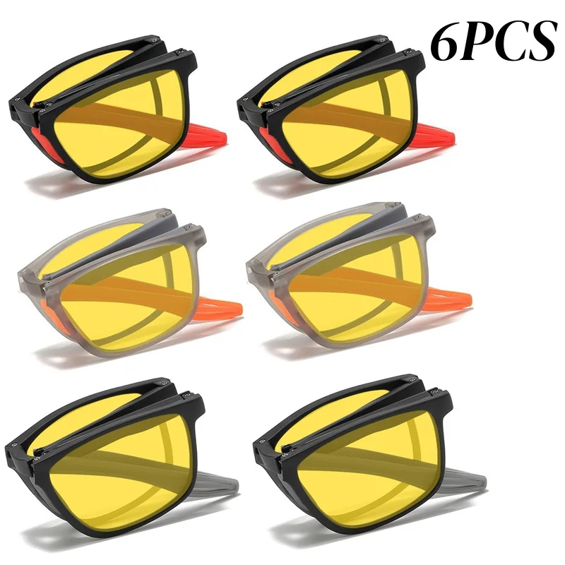 3/6 шт. складные компьютерные очки для мужчин и женщин