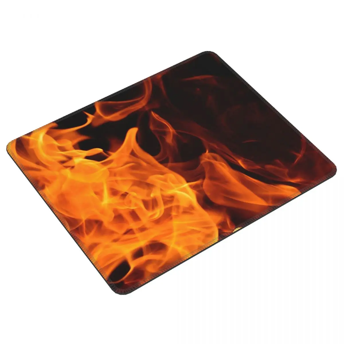 Multi-size Mouse Pad Burning Fire With Sparks Gamer PC Laptop Mats Keyboard Carpet Computer Gaming Office Accessories Desk Mat