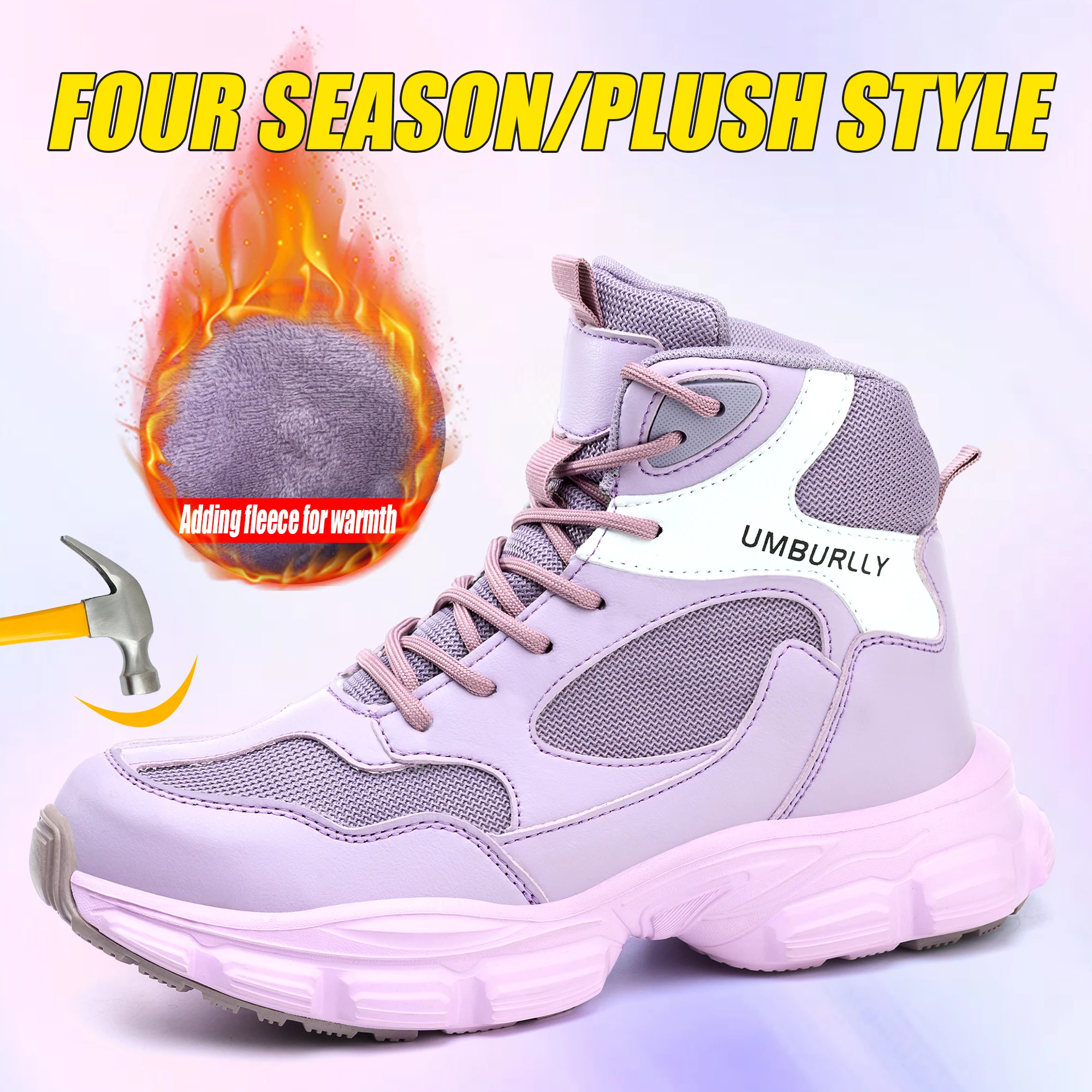 Veiligheidsschoenen voor dames - Work Boot Steel Toe recensie en prijs