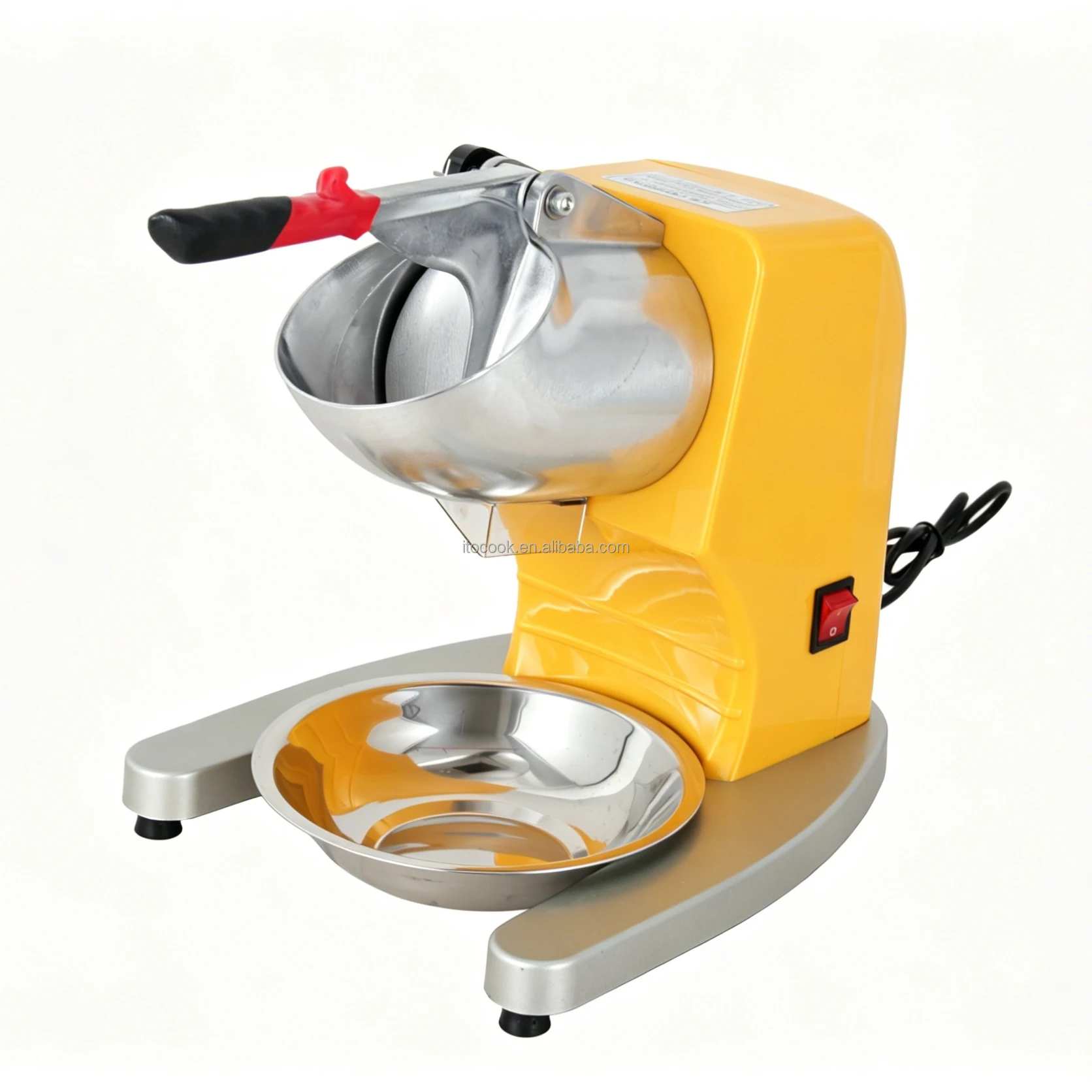 Slushy Machine - Double-Blade Ice Crusher 95kg/h Portable Slushie