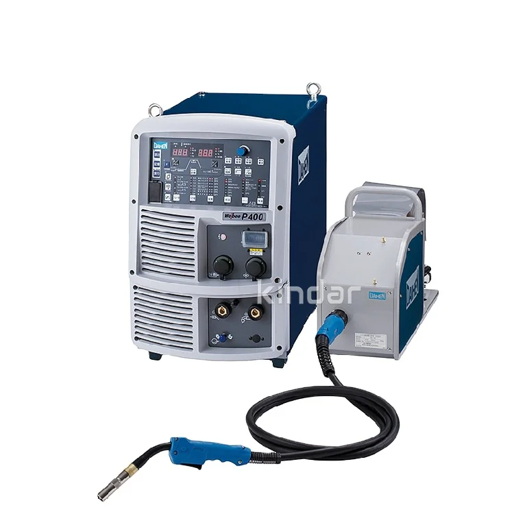 MIG Welder For Industrial Use Low Spatter 400A 380V Welder WB-P400 CO2/MAG/MIG Pulse Welding Machine