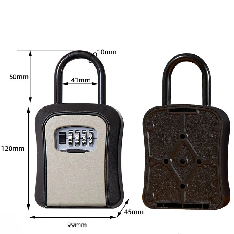 2PCS ORIA Outdoor Password Key Box chiave impermeabile cassetta di sicurezza cassetta delle chiavi cassetta delle chiavi cassetta delle chiavi cassetta delle chiavi scatola delle combinazioni a 4 cifre