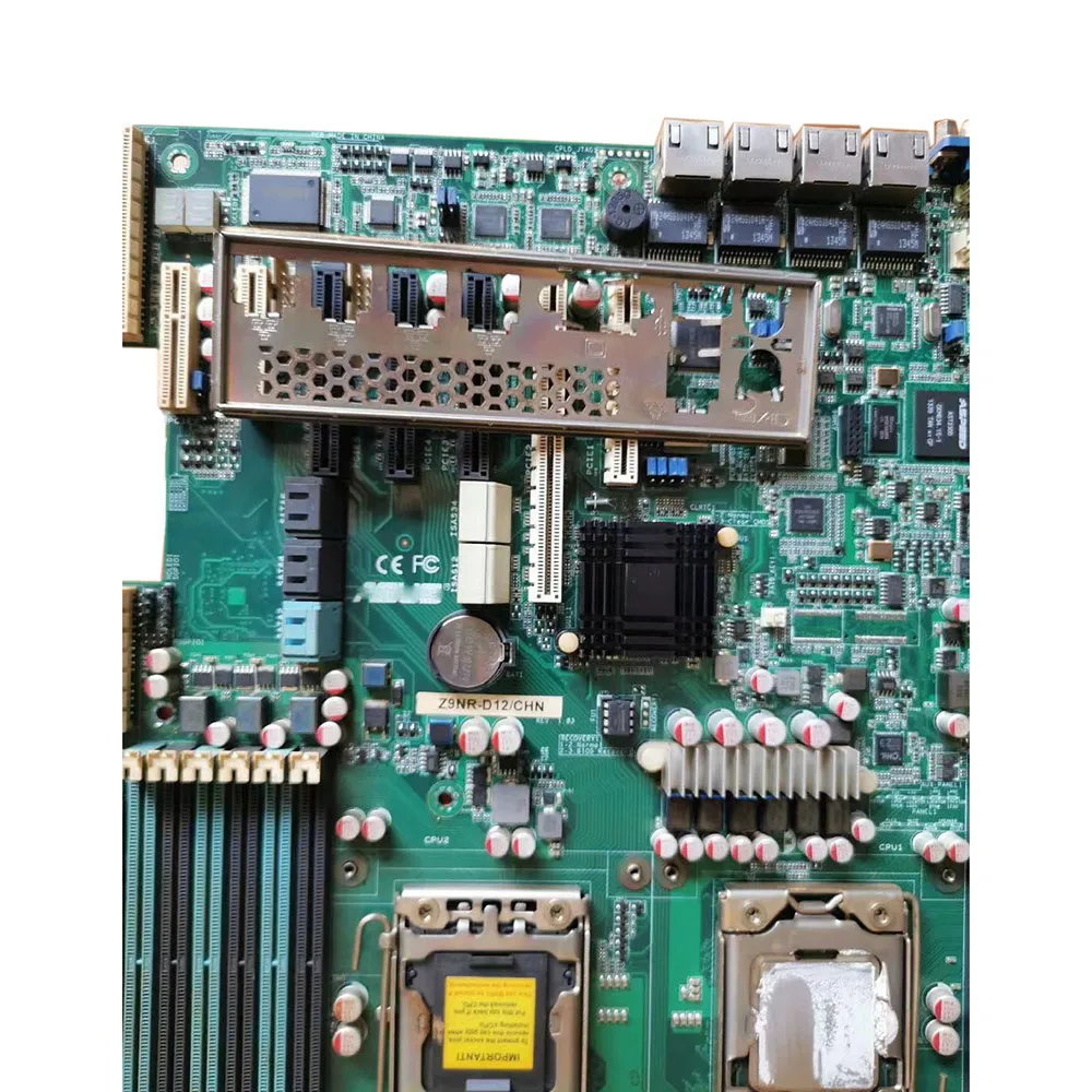 

Server Motherboard LGA1356 Integrated 4 Network Cards Works Perfectly Z9NR-D12/CHN
