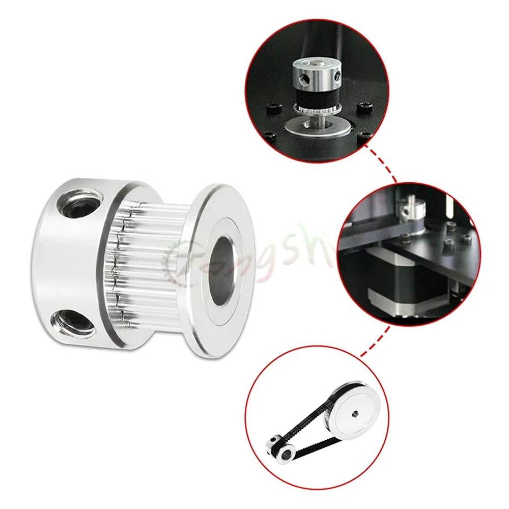 

2GT 20 teeth Timing pulley Bore 3/3.17/4/5/6/6.35/8mm K-Type belt width 6/9/10/15mm GT2 20T Tensioning Wheel Synchronous Pulley